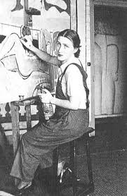 Lydia Delectorskaya In Front Of Her Easel In A Photograph Taken By Matisse Lydia Also Modeled For A Number Of Matisse Artist Studio Female Artists Artist Art