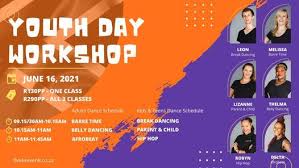 Young man, i say to you, arise! (lk 7:14). Youth Day Workshop 16 June 2021 Five6seven8 Dance Studio Randburg Gt June 16 2021