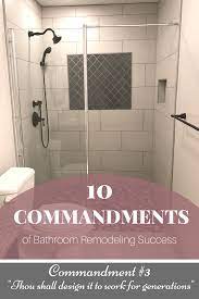 The 10 Commandments Of Bathroom Remodeling Success Bathrooms Remodel Best Bathroom Colors Bathroom Renovation