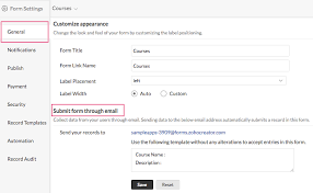 Check spelling or type a new query. Form Submission Through Email Email Data Help Zoho Creator