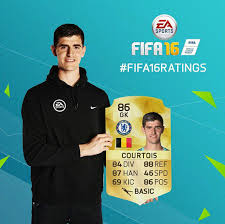 Thibaut Courtois Fifa 16 Ratings Thibaut Courtois Fifa Fifa 16