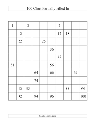 missing numbers printable online charts collection
