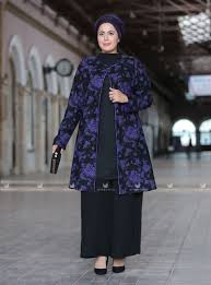 Ceket Pantolon Takim Mor Buyuk Beden Moda Stilleri Cicekli Elbiseler The Dress