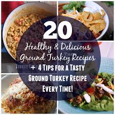 Serve this on a roll with baby spinach and melted cheese if desired for a sloppy yet delicious sandwich. 20 Healthy And Delicious Ground Turkey Recipes