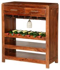 There are various designs of wood cabinets available in the market starting from the rustic ones to modern furniture. In Stock Pioneer Modern Solid Wood 7 Bottle Wine Rack Bar Cabinet Transitional Wine And Bar Cabinets By Sierra Living Concepts Houzz