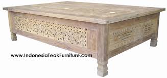 37 cambridge casual indonesian abbington patio side table, natural teak 11 Teak Wood Coffee Table Bali Indonesia Bali Crafts Com