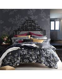 Maybe you would like to learn more about one of these? The Cranes Charcoal Quilt Cover Set King Bed