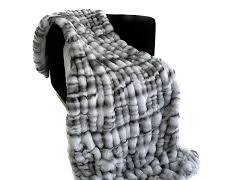 Image of Plutus Brands faux fur throw