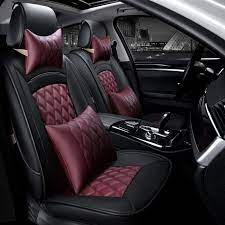 3d Sports Car Seat Cover Cushion High Grade Leather Car Accessories Car Styling For Bmw Audi Honda Toyo Leather Car Seat Covers Sports Car Seat Cover Car Seats
