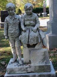 Marker Children At The Forest Home Cemetery Chicago Illinois Http Www Thefuneralsource Org Cemil Html Mc Cemetery Art Cemetery Monuments Cemetary Statue