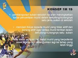 Bn terus memacu rakyat ke arah kemajuan. Dasar 1 Murid 1 Sukan 1 M 1