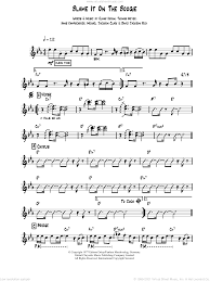 Blame It On The Boogie sheet music for guitar solo (chords) (PDF)
