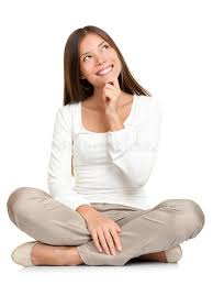 Thinking Woman Sitting Of Floor Isolated Thinking Woman Sitting On Floor Isolat Ad Isolated White Background Flo Women Pendulum Asian Models Female