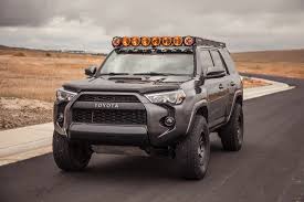 Kc Pro6 Light Bar M Rack Roof Rack Install On 5th Gen 4runner In 2020 4runner 4runner Accessories Bar Lighting