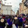 Minga Indígena protesta en el centro de Bogotá: ¿cómo está la movilidad?