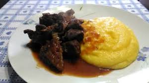 Spezzatino di vitello in umido con polenta. Spezzatino Con Guanciale E Polenta Secondo Piatto Di Carne 51 Youtube