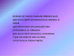 Puedes leer más artículos similares a poemas para el día de la madre, en la categoría de poesías en guiainfantil.com. Poesia Dia Del Idioma