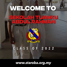 Program ibadah korban/akikah ini bertujuan untuk meraikan hari raya aidiladha di peringkat sekolah dan sebagai tanda kesyukuran atas kejayaan. Staroba On Twitter Welcome To Sekolah Tuanku Abdul Rahman Ipoh Class Of 2022 Let The Journey Begin Star Staroba