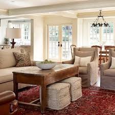 Red Coffee Table Transitional Living Room Jan Showers Farm House Living Room Farmhouse Style Living Room Farmhouse Decor Living Room