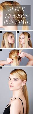 A sleek ponytail really celebrates your features and looks beautiful from every angle, says hairstylist deycke heidorn, who created the look above on frankie wall. Hair How To Sleek Ponytail