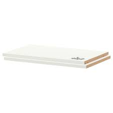 Kitchen shelves are a way to get organized, save counter space, and create a stylish look. Utrusta White Shelf 60x37 Cm Ikea