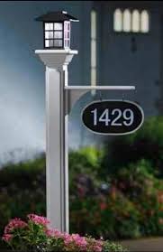 Solar Light Address Post Solar Lamp Post Solar Lamp Post Lights