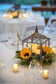16 Rustic Sunflower Wedding Centerpiece Ideas For Summer And Fall Weddings Rustic Sunflower Wedding Sunflower Wedding Centerpieces Sunflower Themed Wedding