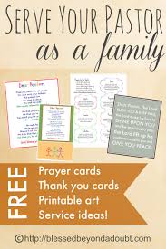 free printables for pastor appreciation