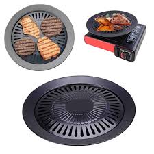 The best indoor grill can transform your hosting of dinner parties, and fit snugly on your work surface. European Outdoor Smokeless Non Stick Gas Barbecue Grill Tool Gas Barbecue Grill Stovetop Grill Pan Barbeque Grill