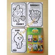Gambar bt21 tata untuk mewarnaikali ini kak yuki mencoba untuk mewarnai gambar dari karakter boyband terkenal korea bts bt21 sebelumnya gambarnya sudah digambar oleh. Jual Paling Terlaris Buku Mewarnai Model Bts Bt21 Uk 24 Cm X15 5cm Jakarta Utara Dasha Aveen Tokopedia