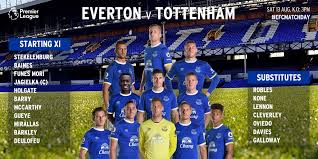 This will include the date, location and the two teams involved as well as a link. Everton On Twitter Team News Here S Our Xi And Subs To Face Spursofficial To Start The Premierleague 2016 17 Season Efcmatchday