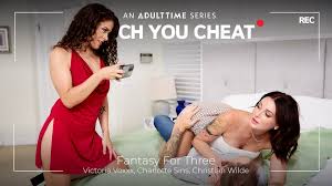Watch FREE WatchYouCheat - Victoria Voxxx And Charlotte Sins - Fantasy For  Three | PervTube.net
