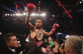 Manny pacquiao (left) and cuban boxer yordenis ugas, the super wba welterweight champion, face off read full story >>> Manny Pacquiao Steige Im Marz Oder April 2020 Wieder In Den Ring