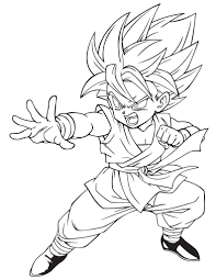 Goku drawing dragonball z print. Dragon Ball Z Drawing Drawing Tutorial Easy