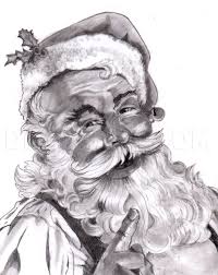 How To Draw A Realistic Santa Santa Claus Step By Step Drawing Guide By Catlucker Dragoart Com Santa Paintings Santa Claus Drawing Santa Art