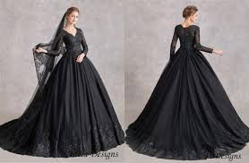 35 Black Wedding Dresses For Edgy Brides 2022 Update
