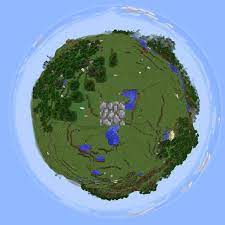 There's definitely more to minecraft than meets the eye. Minecraft Creations On Twitter If Minecraft World Was Round It Would Look Like This Minecraft Http T Co Irwxy4snwh Twitter