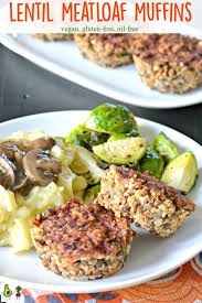 Vegan Meatloaf Muffins Easy Holiday Meal Recipe Lentil Meatloaf Cheap Vegan Meals Cheap Vegan