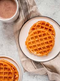 Try using a single or small waffle ironlike one of these. Keto Chaffles Berrylove