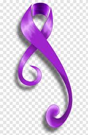 The pink ribbon means health, vitality and empowerment of women. Crohn S Disease Purple Ribbon Awareness Tattoo Chiari Malformation Cancer Symbol Transparent Png