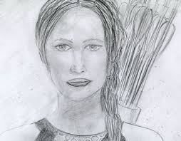 Katniss Portrait 项目:: Photos, videos, logos, illustrations and branding ::  Behance