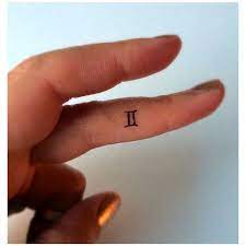 Gemini Temporary Tattoo Tiny Fake Tattoos Finger Tattoos Zodiac Liked On Polyvore Featuring Accessor Finger Tattoos Cute Finger Tattoos Fake Tattoos