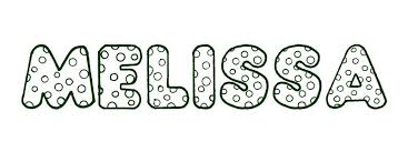 Coloring pages free large print for adults printable easy butterflies. Coloring Page First Name Melissa