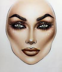 81 best face charts images makeup face charts mac face