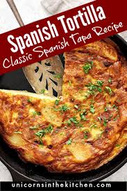 Spanish Tortilla Also Known As Tortilla De Patates Is An Easy Recipe Made With Potatoes Onions And Eggs Easy Tortilla Recipe Spanish Tortilla Recipe Recipes
