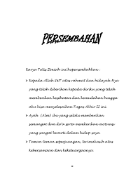 Dalam suatu karya tulis baik itu berupa karya ilmiah maupun tugas akhir, tentu memiliki halaman persembahan di dalamnya. Lembar Persembahan Pdf