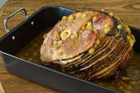 Barbecue Mustard Whiskey Glazed Ham Recipe Recipe Mustard Recipe Ground Mustard Pork Recipes