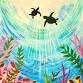 Fort Myers Art Night – Swimming with Turtles