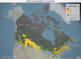 Is steady with foot traffic. Simon Kuestenmacher On Twitter Beautiful Population Density Map Of Canada Considering How Cold Canada S North Gets It Is No Wonder That The Majority Of The Population Clings To The Us Border In