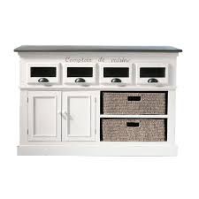 maisonsdumonde buffet comptoir des epices 389 euro white sideboard wood counter home decor